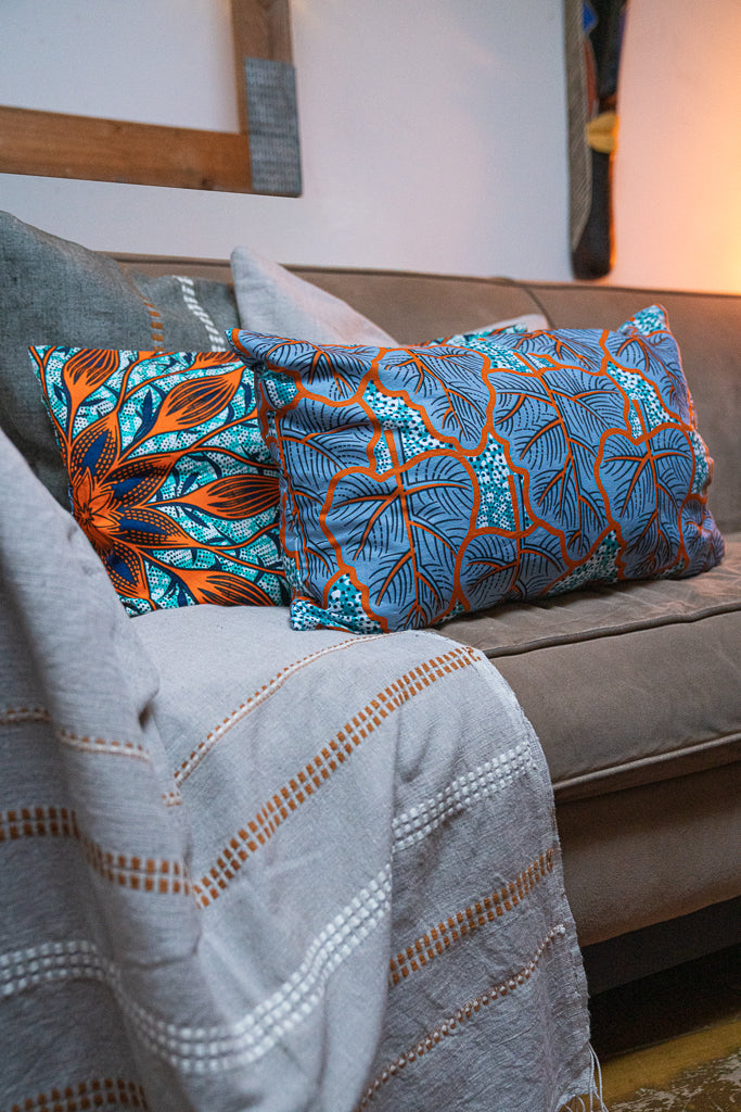 Rectangular Cushion Cover - Alpine Leaves