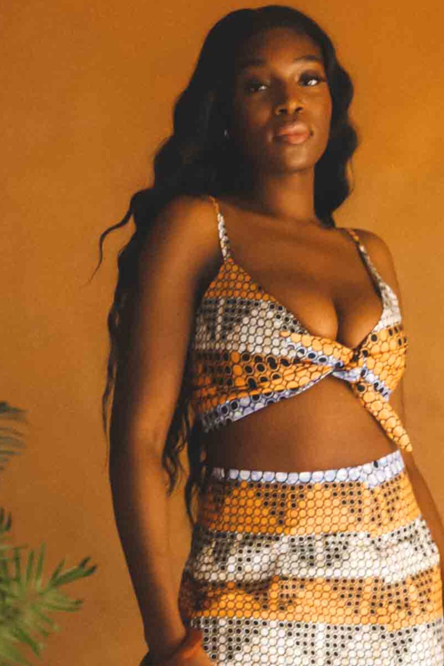 Patricia Bow Front Bralet in Bubble Tea