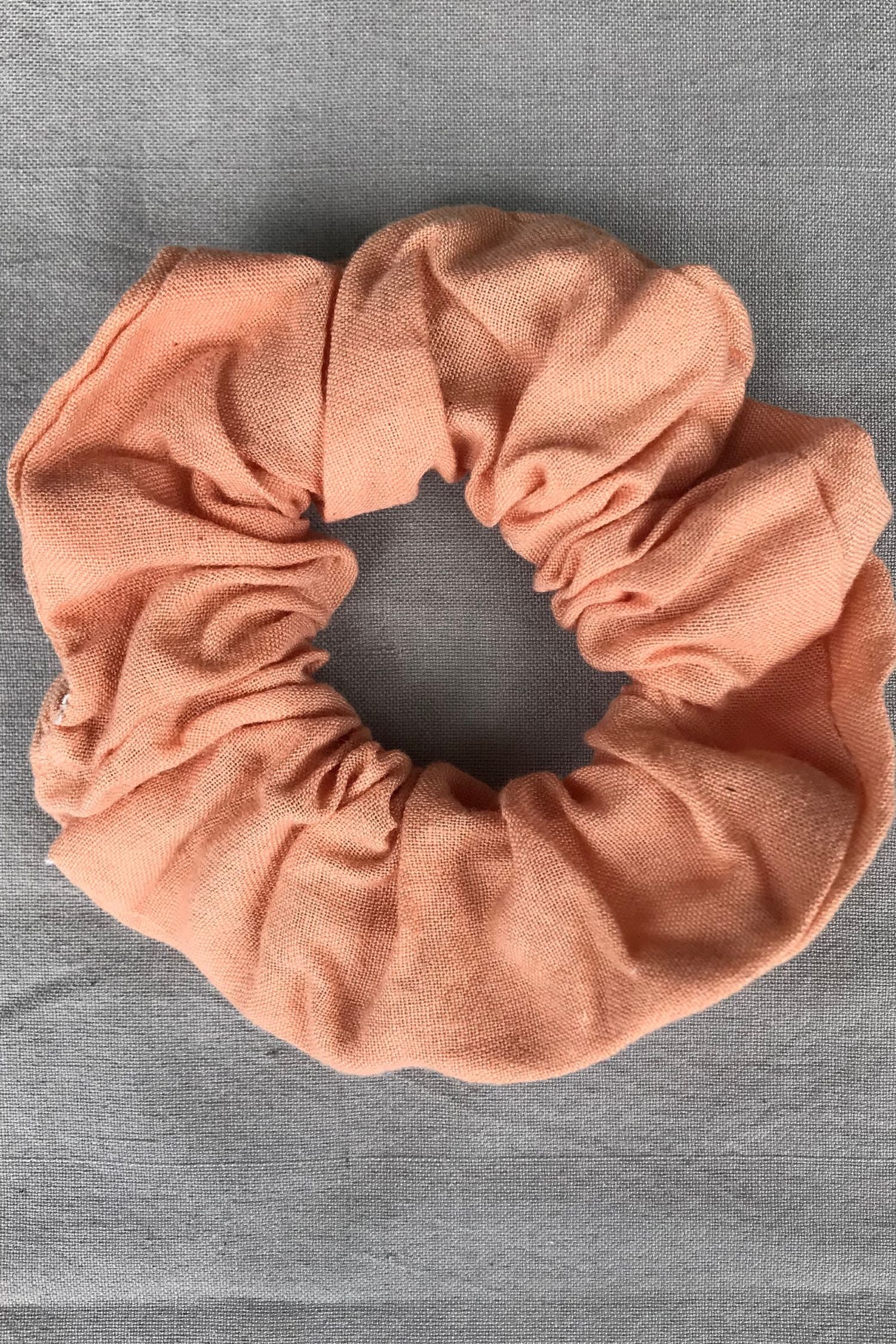 Botanical Dyed Scrunchie in Madder Pink