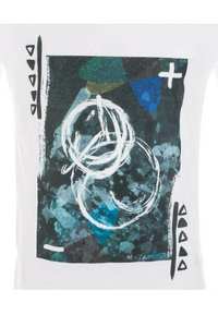 Men's tribal print t-shirt - Mayamiko Sustainable Fashion