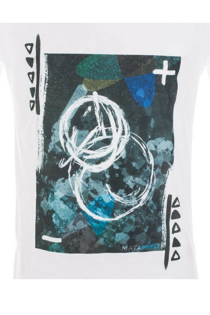 Men's tribal print t-shirt - Mayamiko Sustainable Fashion
