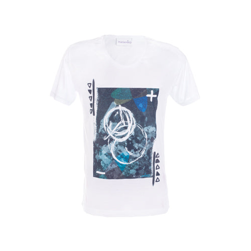 Men's tribal print t-shirt - Mayamiko Sustainable Fashion