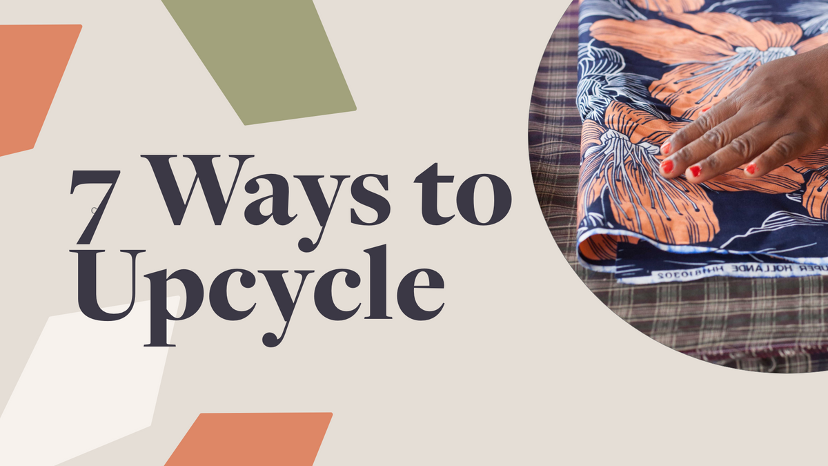 7 Creative Ways to Upcycle