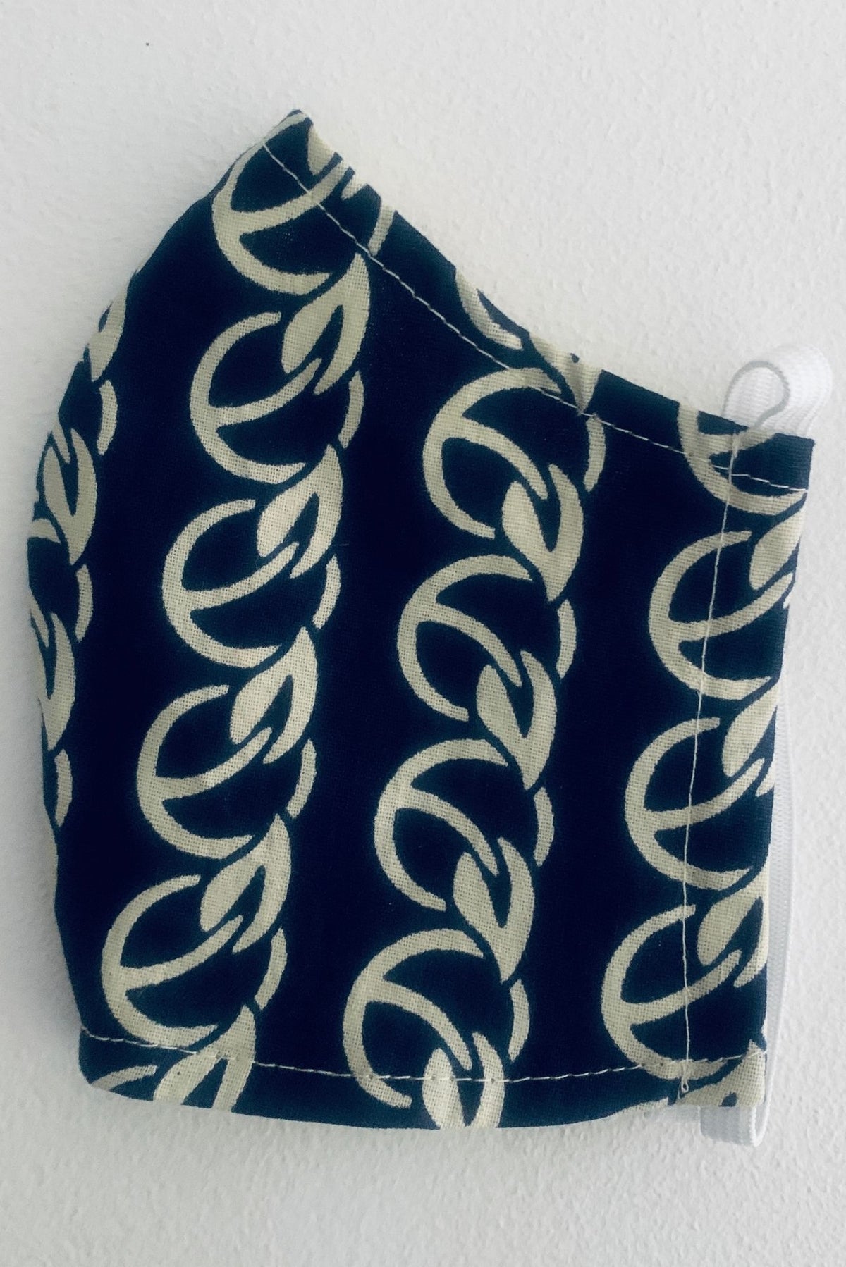 Mayamiko | Buy One Give One Ear Loop Mask - Covid19 - Navy Geo Pattern