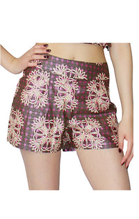 Celtic Thistle Shorts - Mayamiko Sustainable Fashion