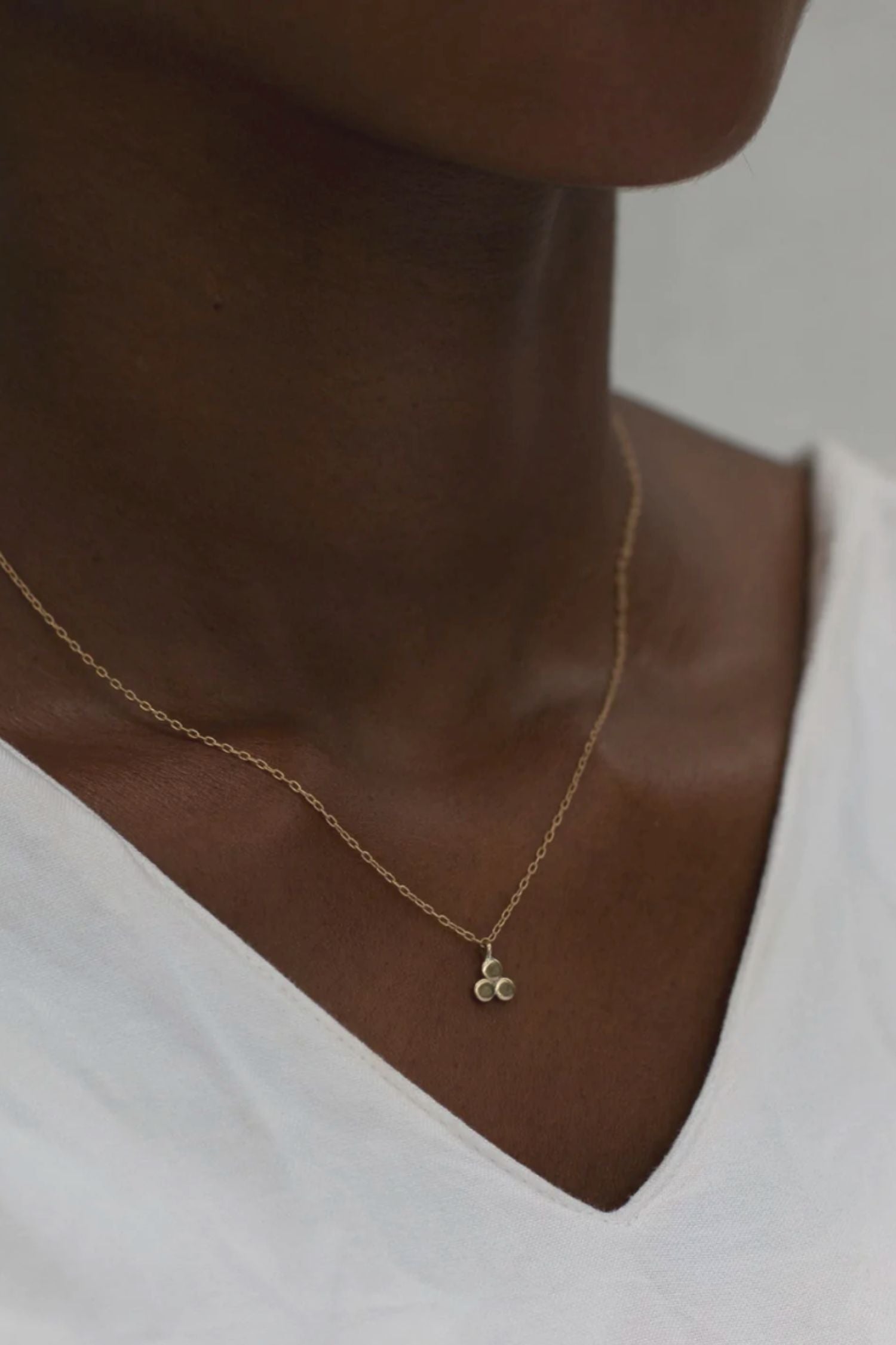 Luwa Brass Necklace