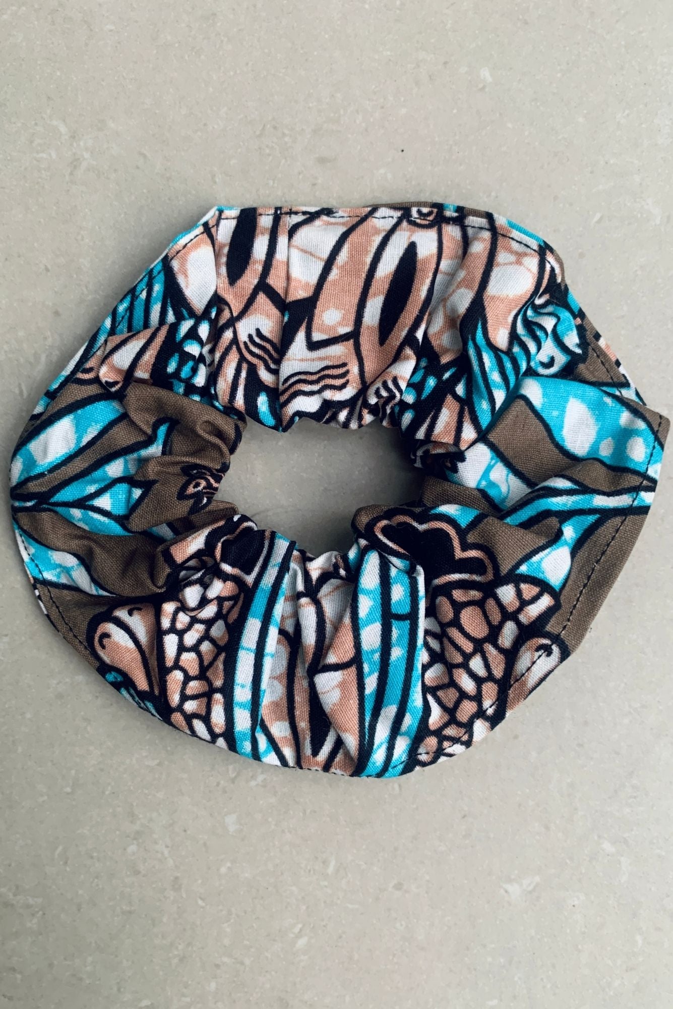 Scrunchie in Enchanted Blue Forest